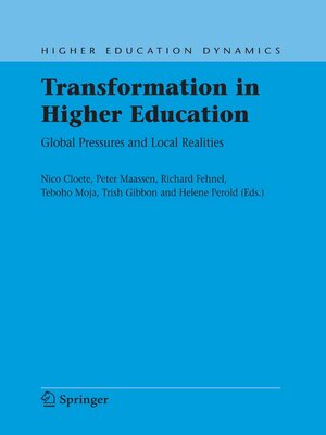 cover image of Transformation in Higher Education